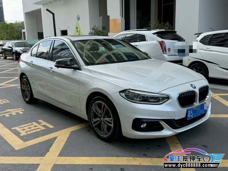 18年宝马1系轿车抵押车出售