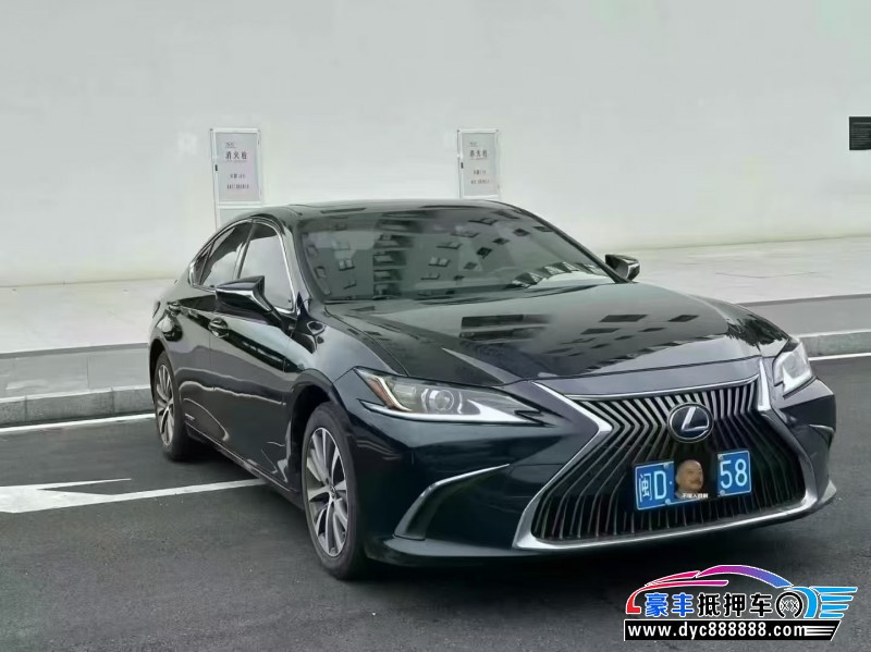 19年雷克萨斯ES轿车抵押车出售