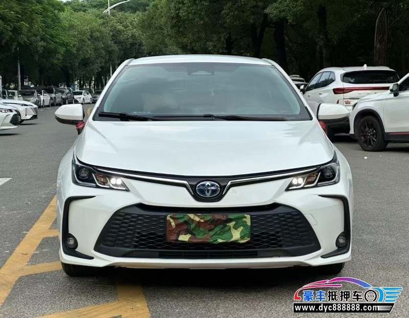 24年丰田卡罗拉轿车抵押车出售