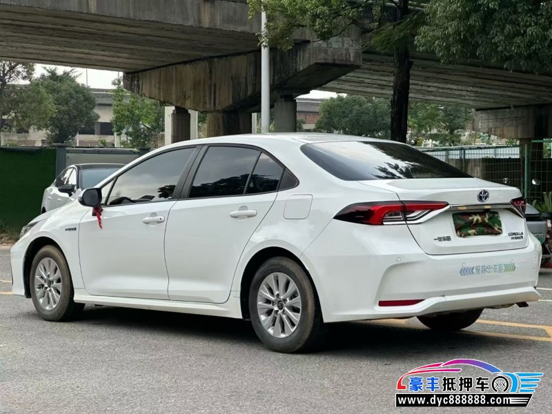 24年丰田卡罗拉轿车抵押车出售