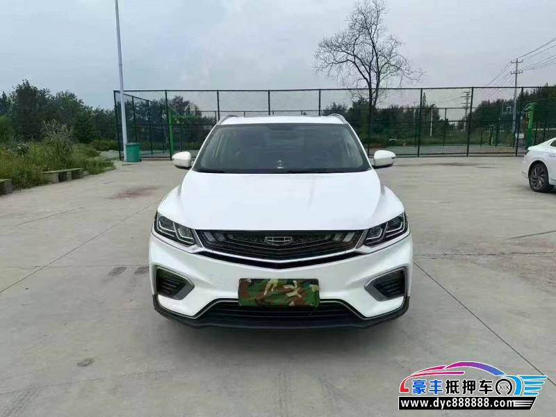 21年吉利缤越轿车抵押车出售