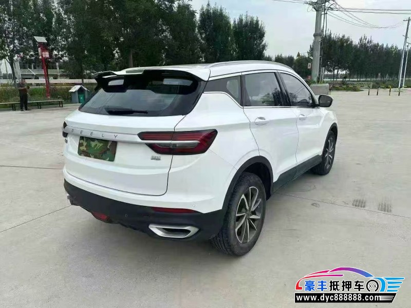 21年吉利缤越轿车抵押车出售