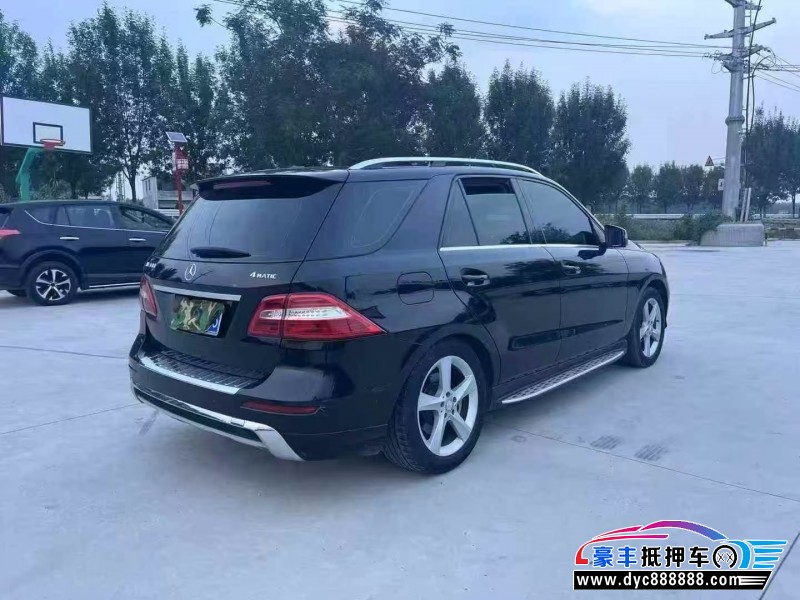 14年奔驰ML轿车抵押车出售