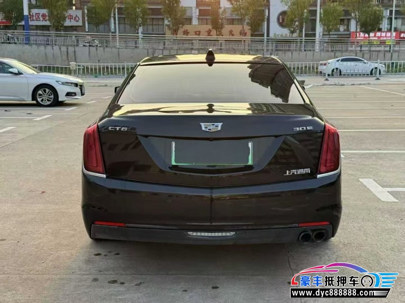 18年凯迪拉克CT6轿车抵押车出售