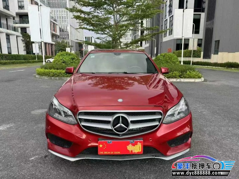 14年奔驰E轿车抵押车出售