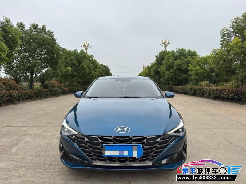 22年现代伊兰特轿车抵押车出售