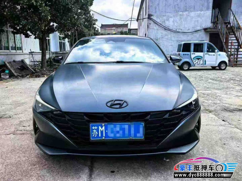 23年现代伊兰特轿车抵押车出售