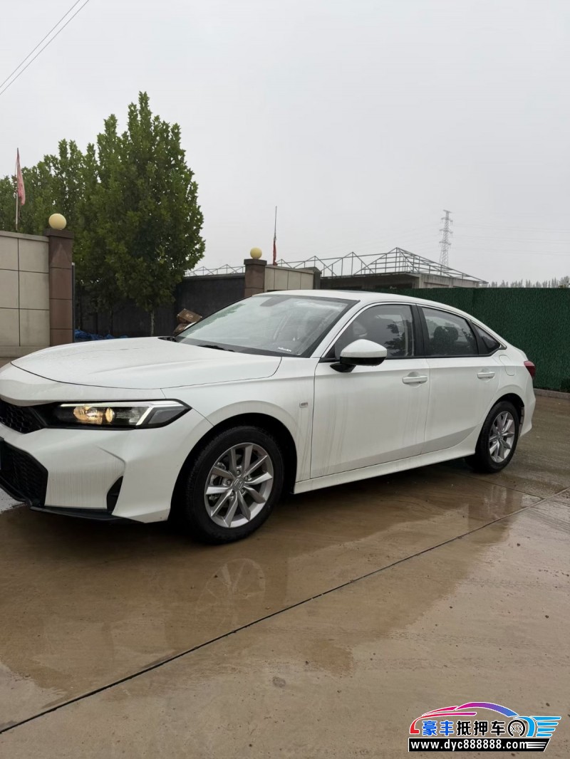 25年本田思域轿车抵押车出售