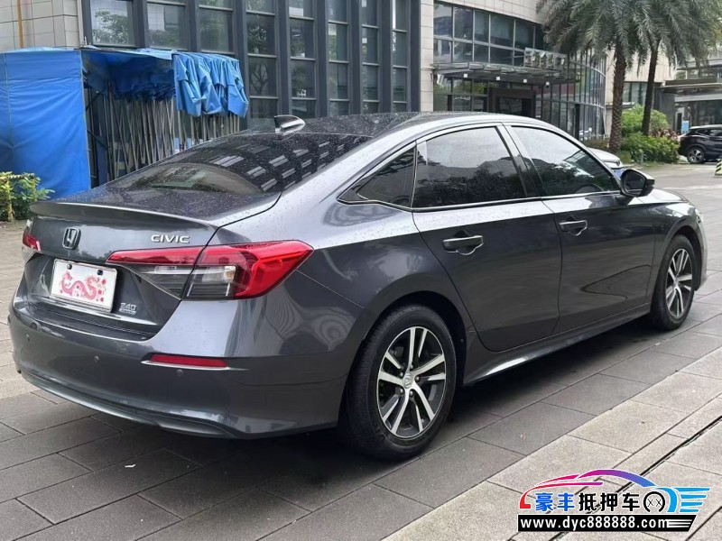 22年本田思域跑车抵押车出售