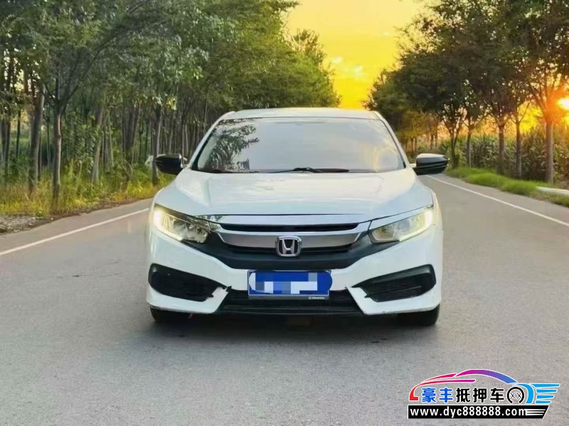 17年本田思域轿车抵押车出售