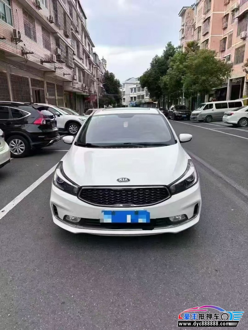 19年起亚K3轿车抵押车出售