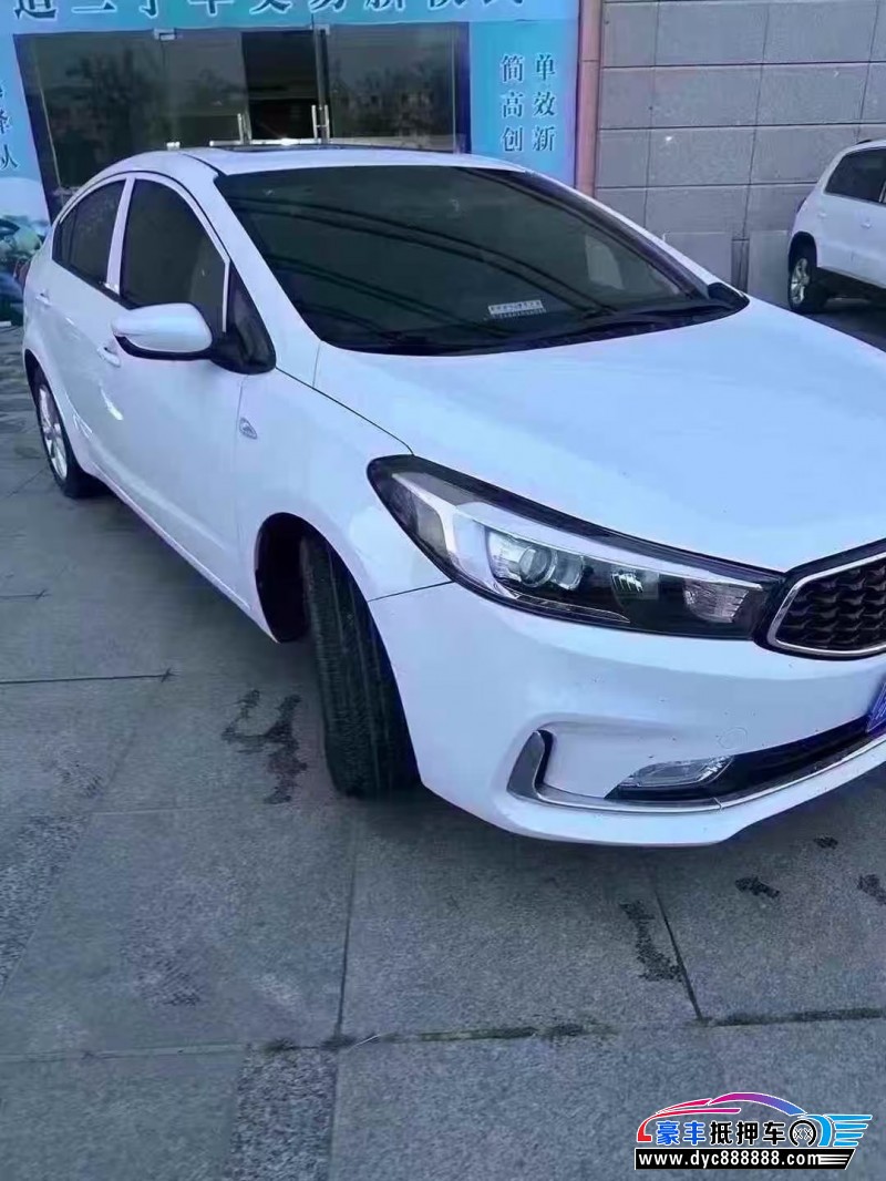 18年起亚K3轿车抵押车出售