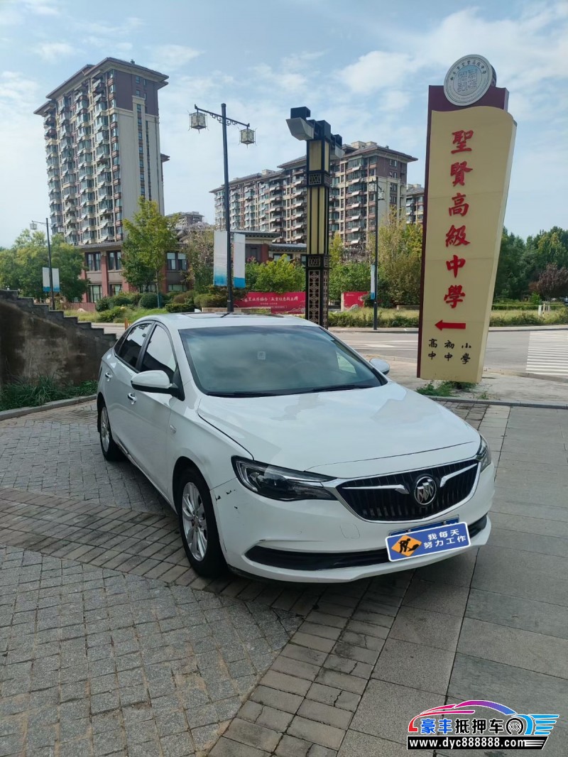 19年别克英朗轿车抵押车出售