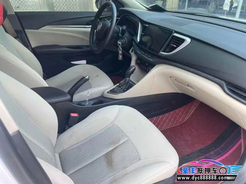 19年别克英朗轿车抵押车出售