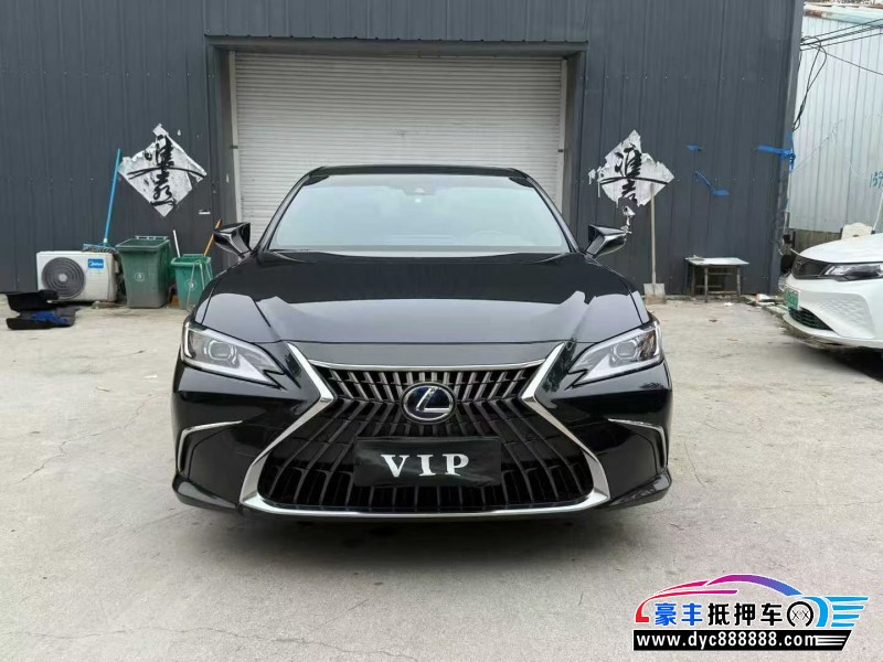 22年雷克萨斯ES轿车抵押车出售