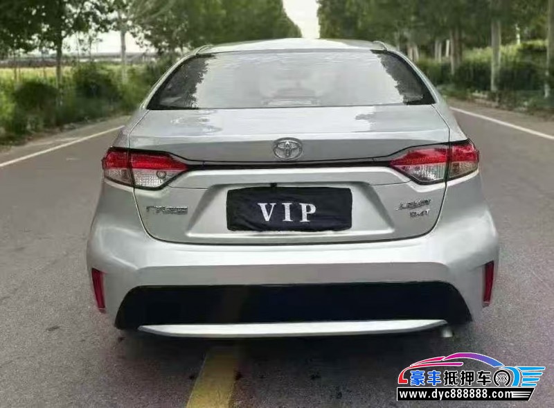 20年丰田雷凌轿车抵押车出售