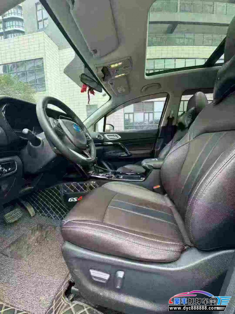 19年传祺GS4轿车抵押车出售