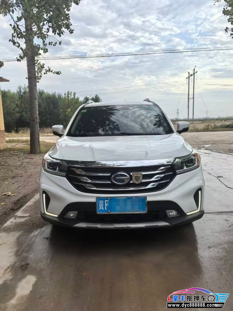 19年传祺GS4轿车抵押车出售