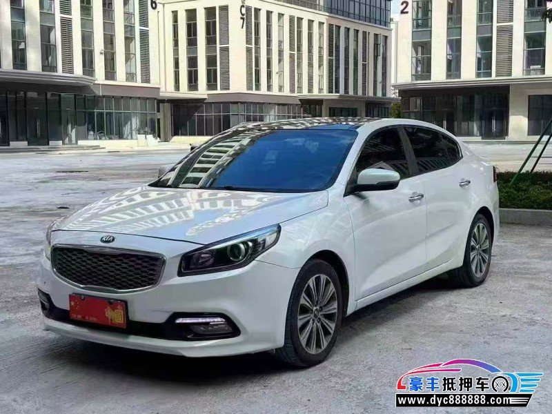 16年起亚K4轿车抵押车出售