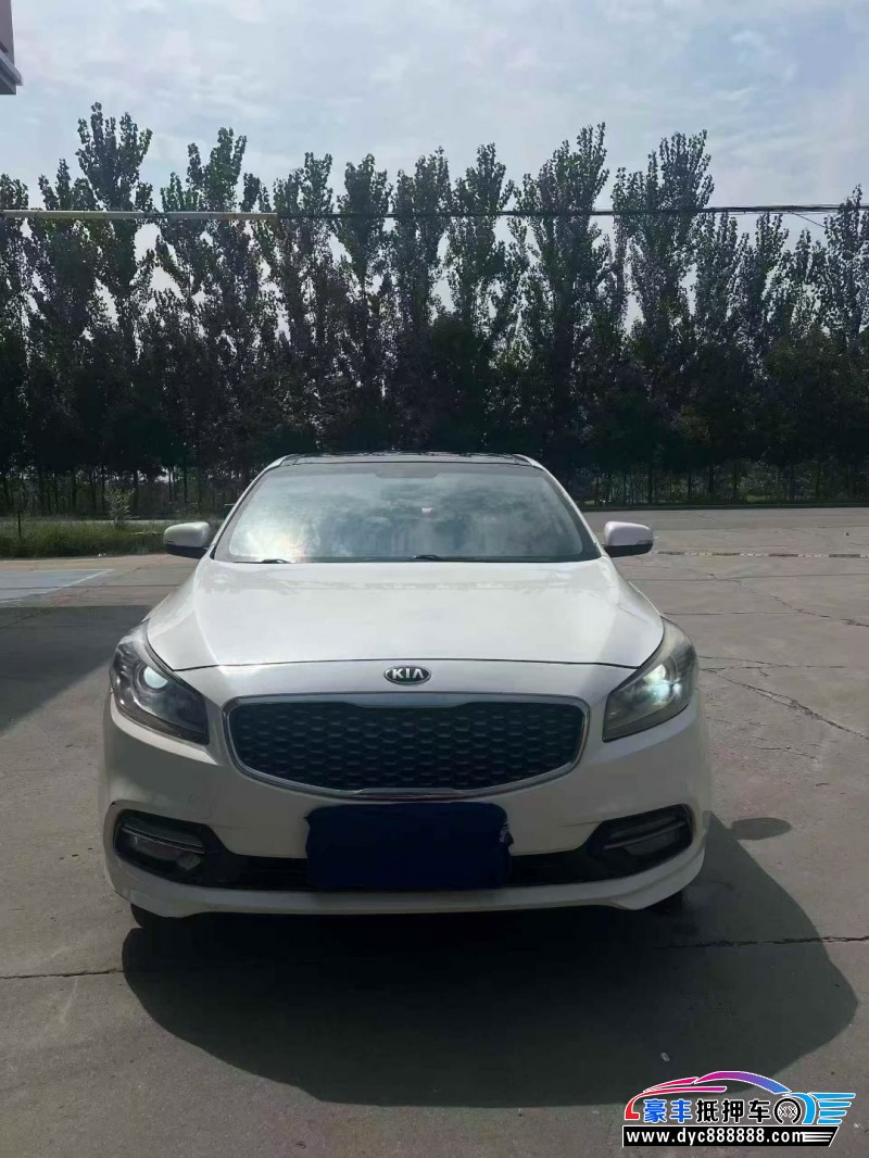 16年起亚K4轿车抵押车出售