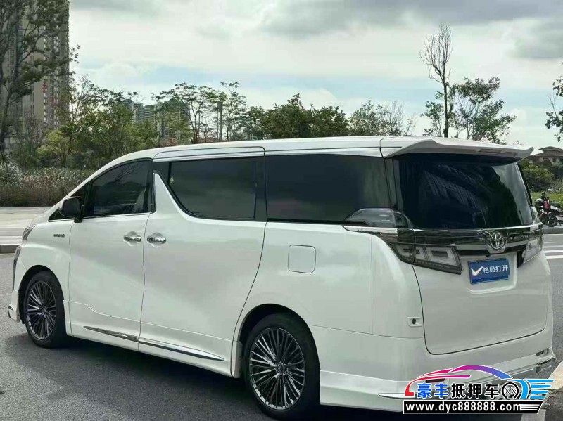 19年丰田威尔法轿车抵押车出售