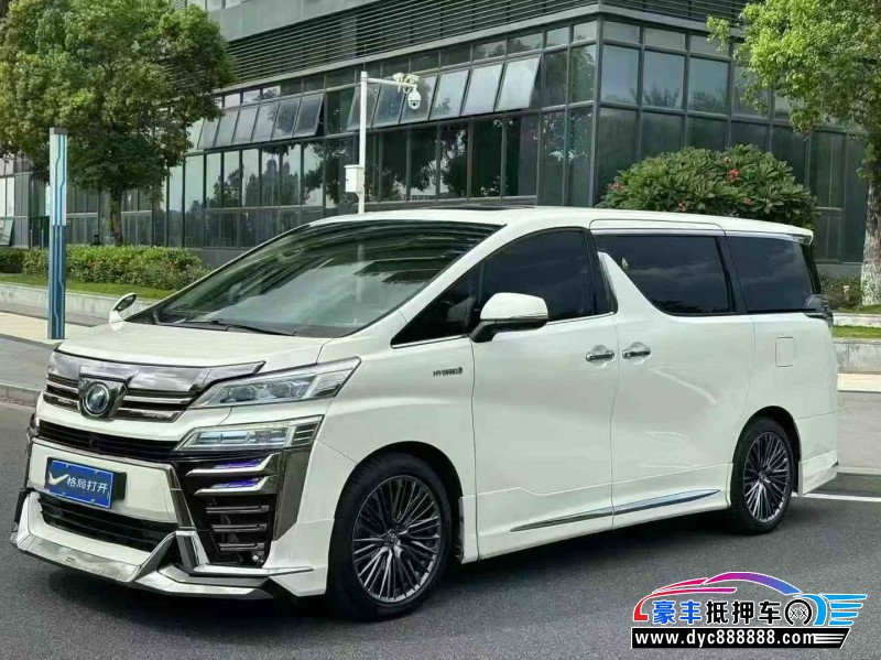 19年丰田威尔法轿车抵押车出售