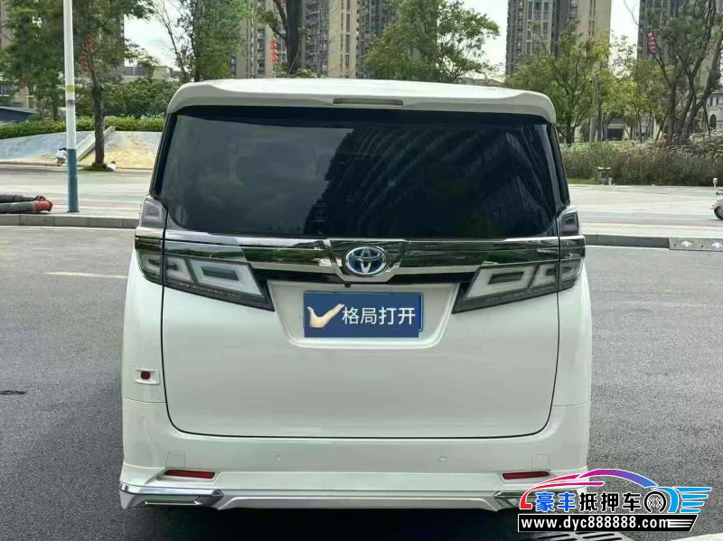 19年丰田威尔法轿车抵押车出售