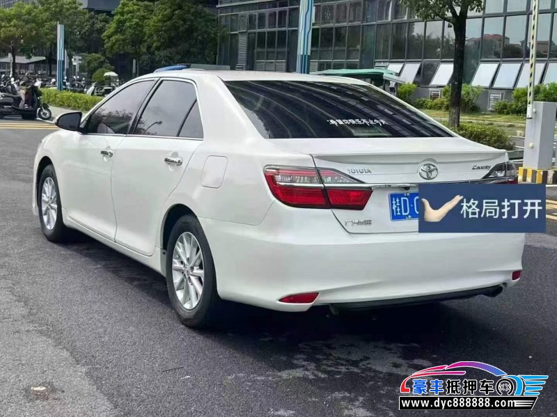 16年丰田凯美瑞轿车抵押车出售