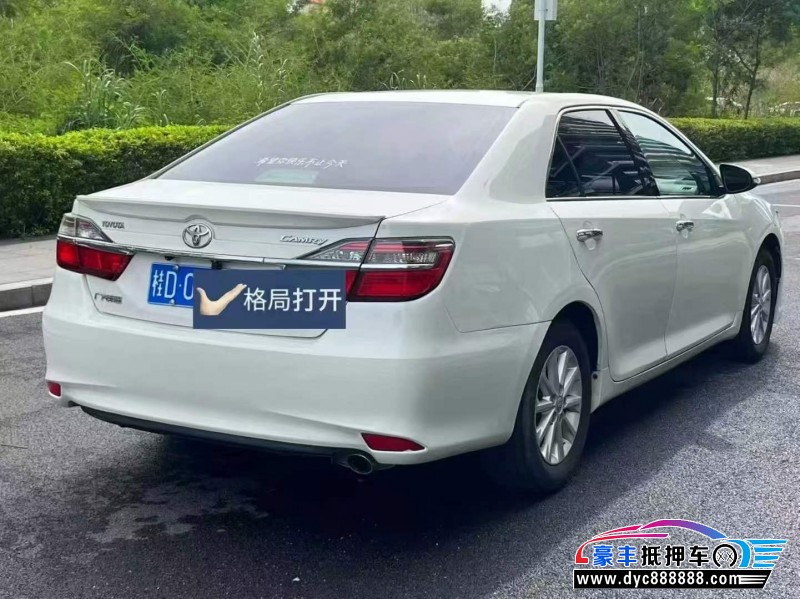 16年丰田凯美瑞轿车抵押车出售