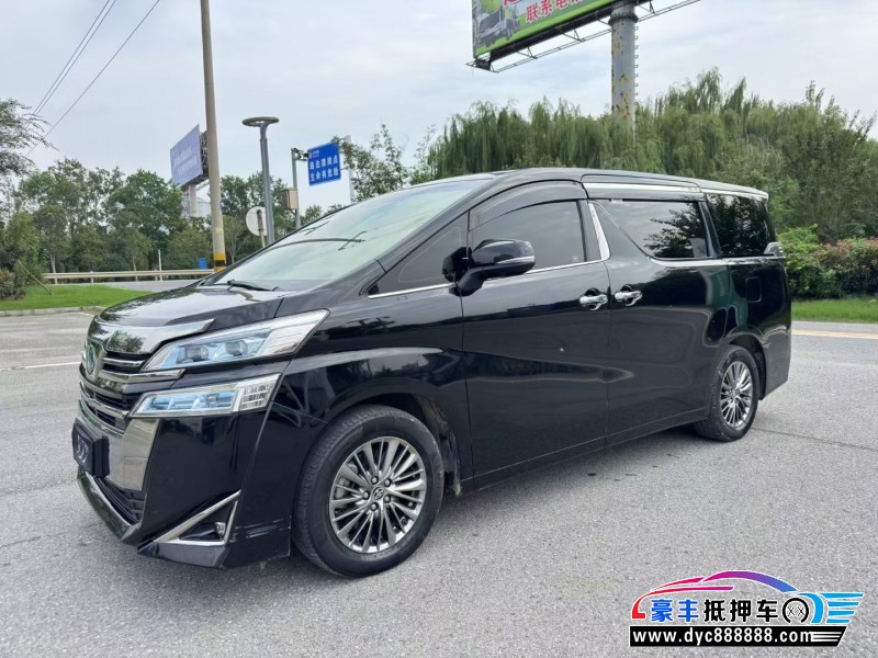 19年丰田威尔法轿车抵押车出售