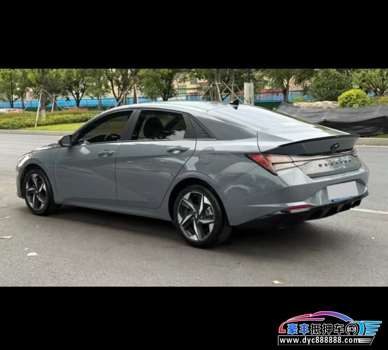 23年现代伊兰特轿车抵押车出售