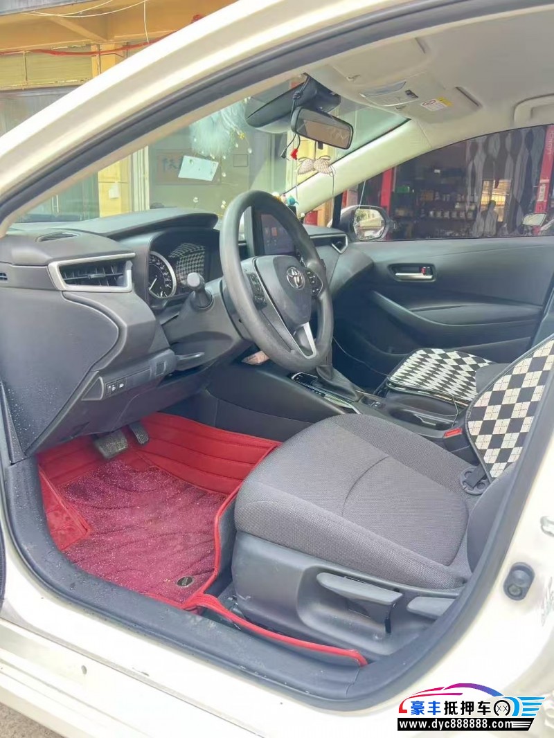 23年丰田卡罗拉轿车抵押车出售