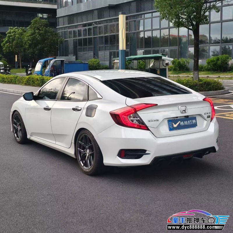 19年本田思域轿车抵押车出售