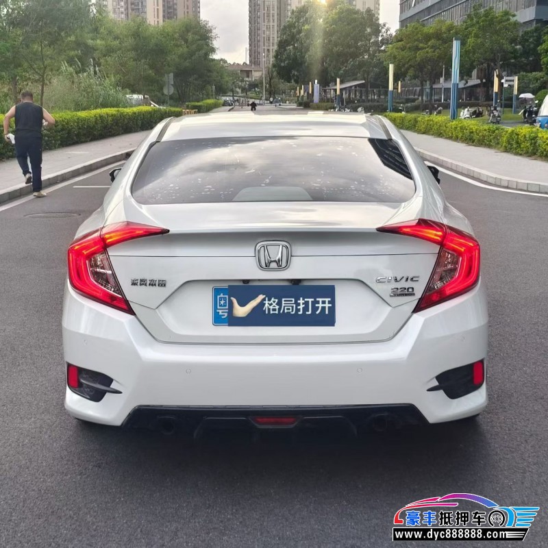 19年本田思域轿车抵押车出售