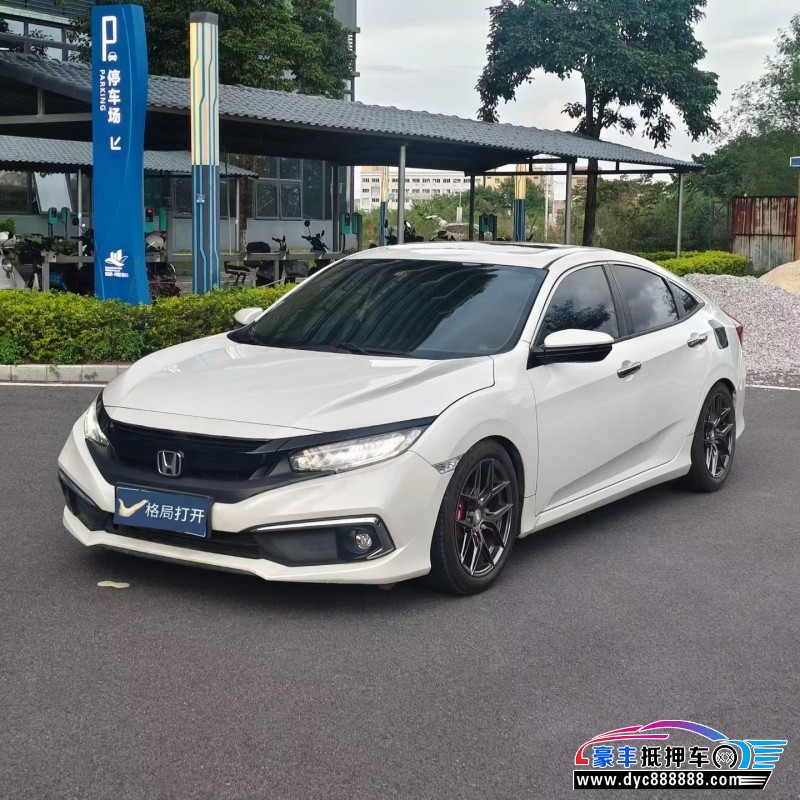 19年本田思域轿车抵押车出售