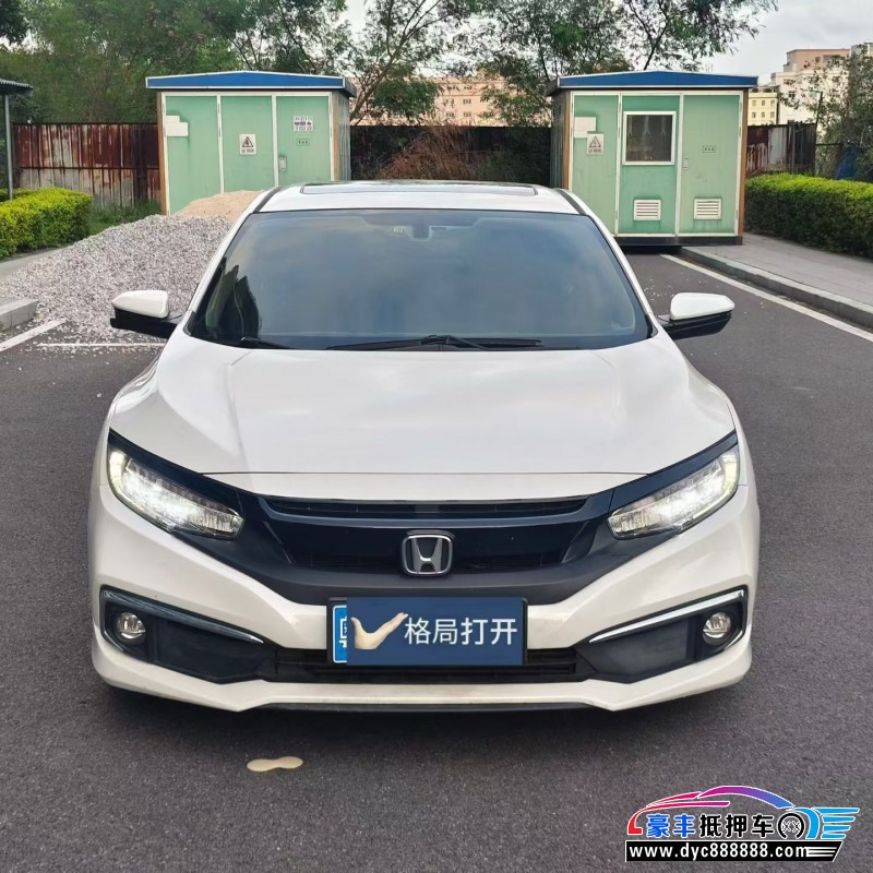 19年本田思域轿车抵押车出售
