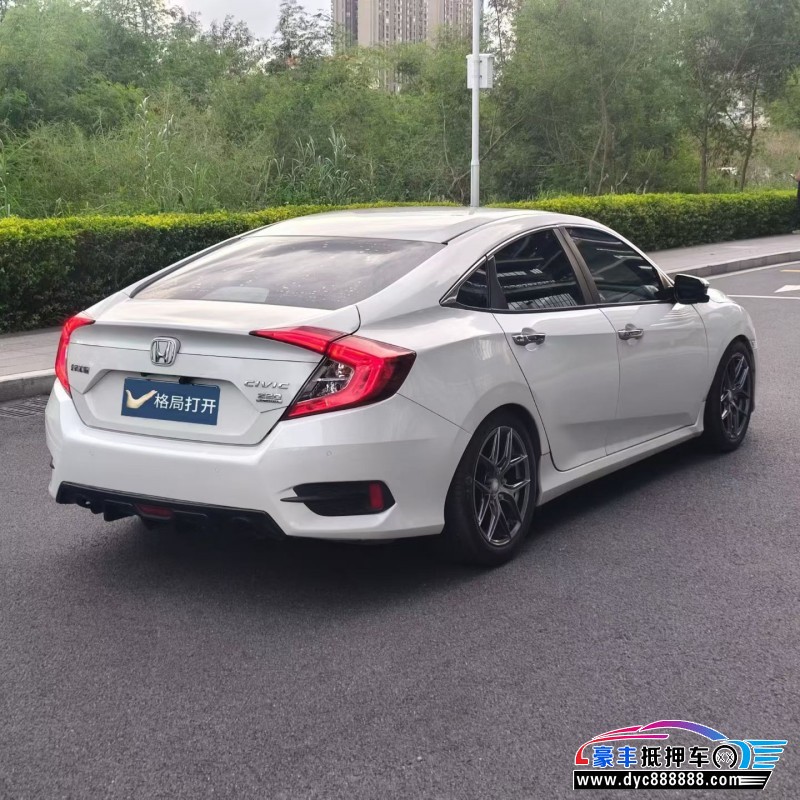 19年本田思域轿车抵押车出售