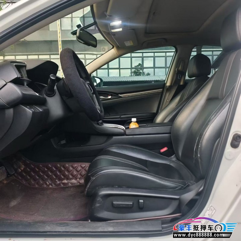 19年本田思域轿车抵押车出售