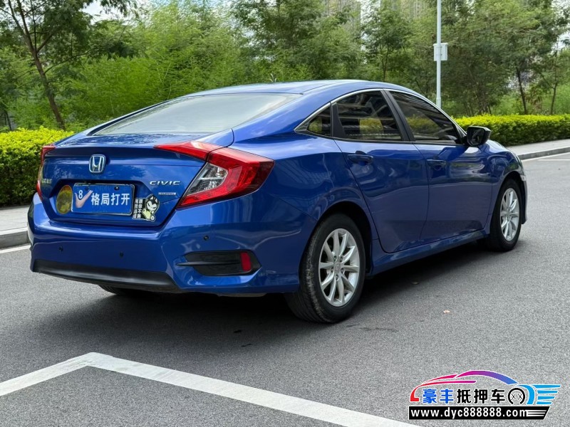 18年本田思域轿车抵押车出售