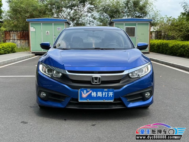 18年本田思域轿车抵押车出售