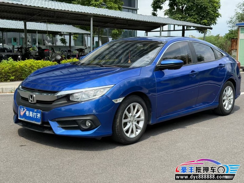 18年本田思域轿车抵押车出售