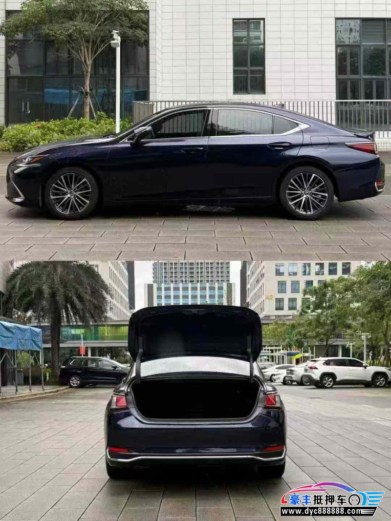 23年雷克萨斯ES轿车抵押车出售