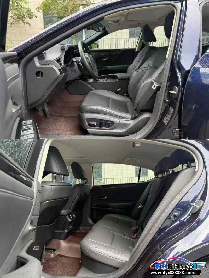 23年雷克萨斯ES轿车抵押车出售