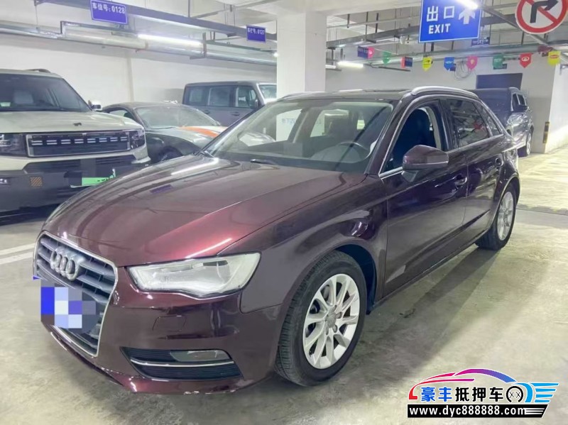 17年奥迪A3轿车抵押车出售