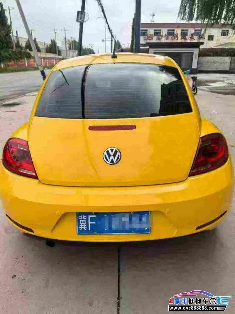 14年大众甲壳虫轿车抵押车出售