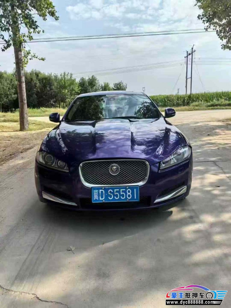15年捷豹XF轿车抵押车出售