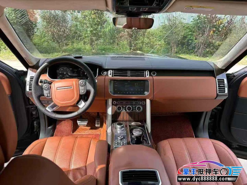 18年路虎揽胜行政轿车抵押车出售