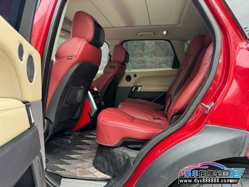 16年路虎揽胜运动版轿车抵押车出售