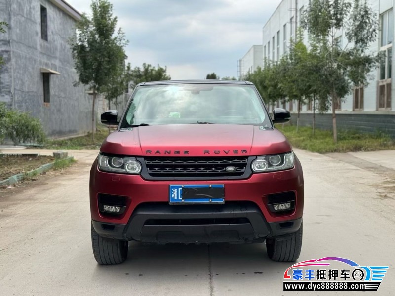 16年路虎揽胜运动版轿车抵押车出售