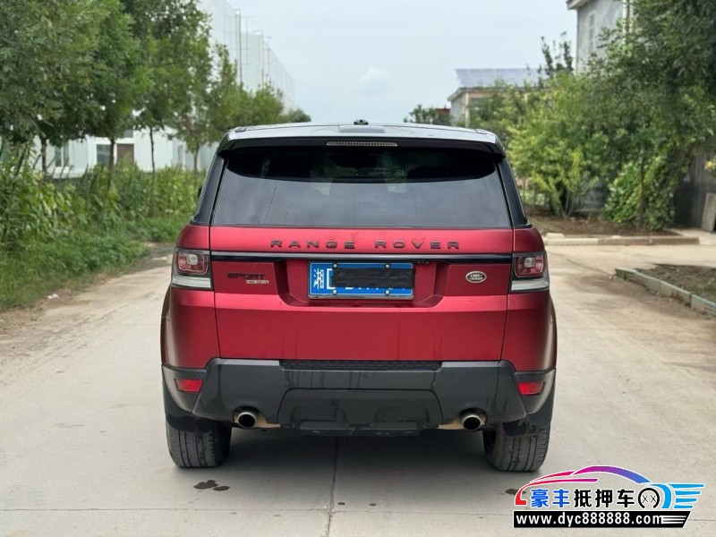 16年路虎揽胜运动版轿车抵押车出售